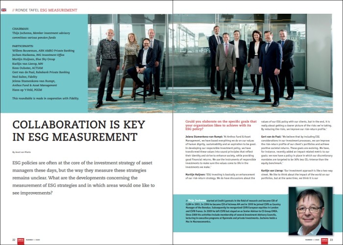 RT ESG Measurement - Issue 1 - 2020