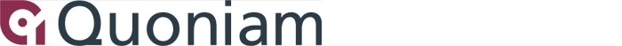 Logo Quoniam in wit
