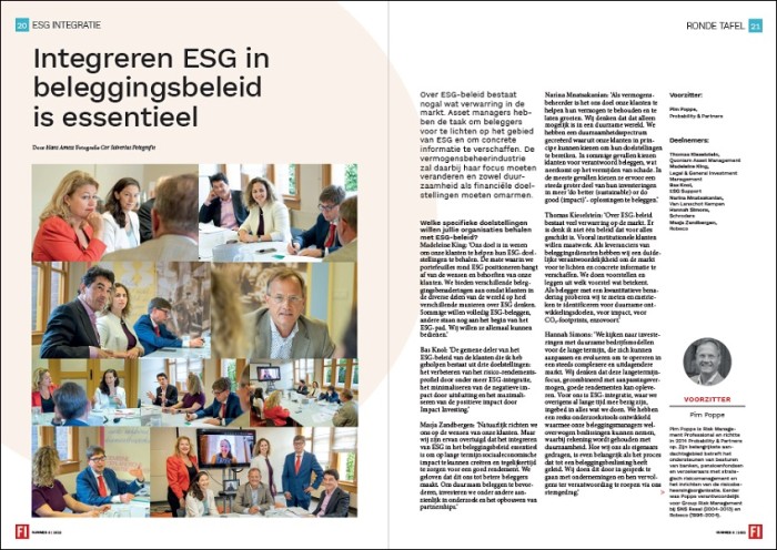 RT ESG Integratie - Issue 6 - 2022